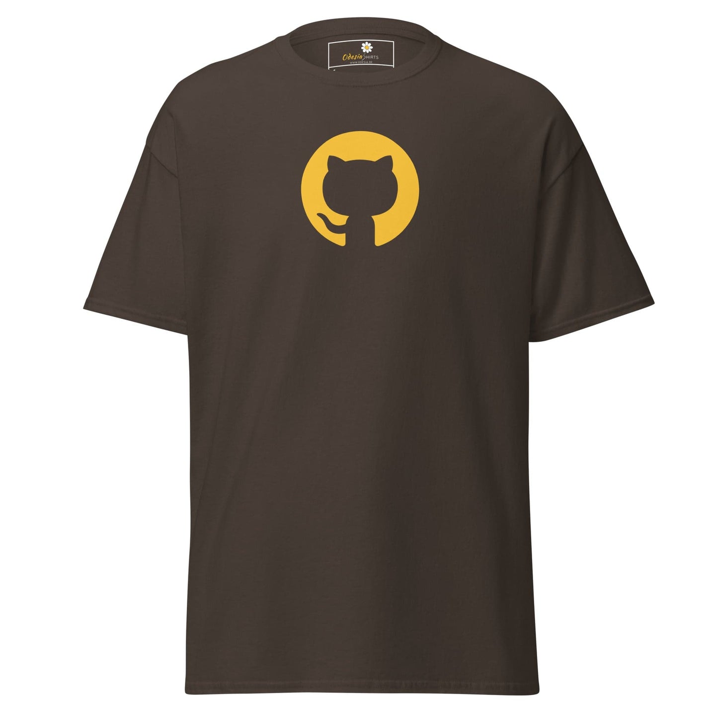 Unisex classic tee - IT CAT SILHOUETE - REGULAR - Dark Chocolate / S