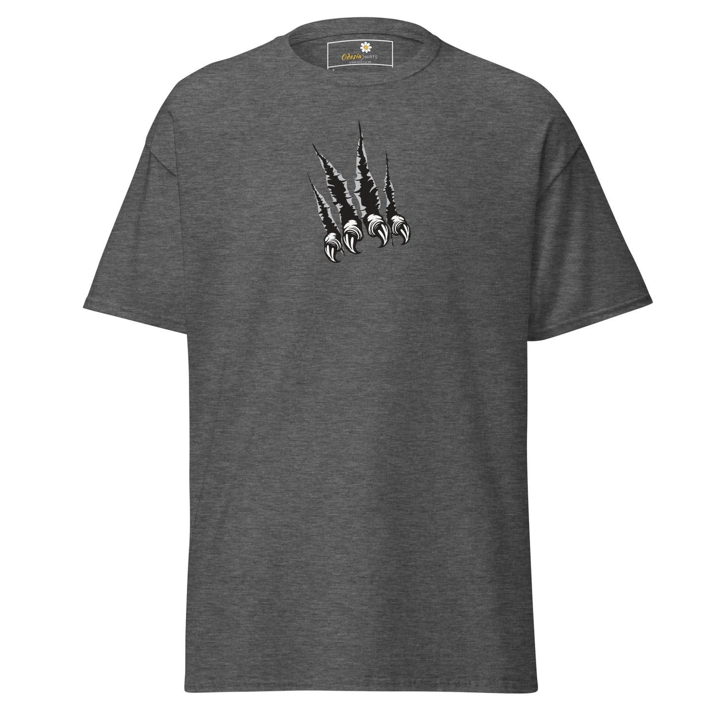 Unisex classic tee - WILD LIFE CLAWS - REGULAR - Dark Heather / S