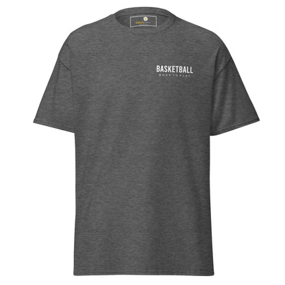 Unisex classic t-shirt - SPORT BASKETBALL - REGULAR - Dark Heather / S