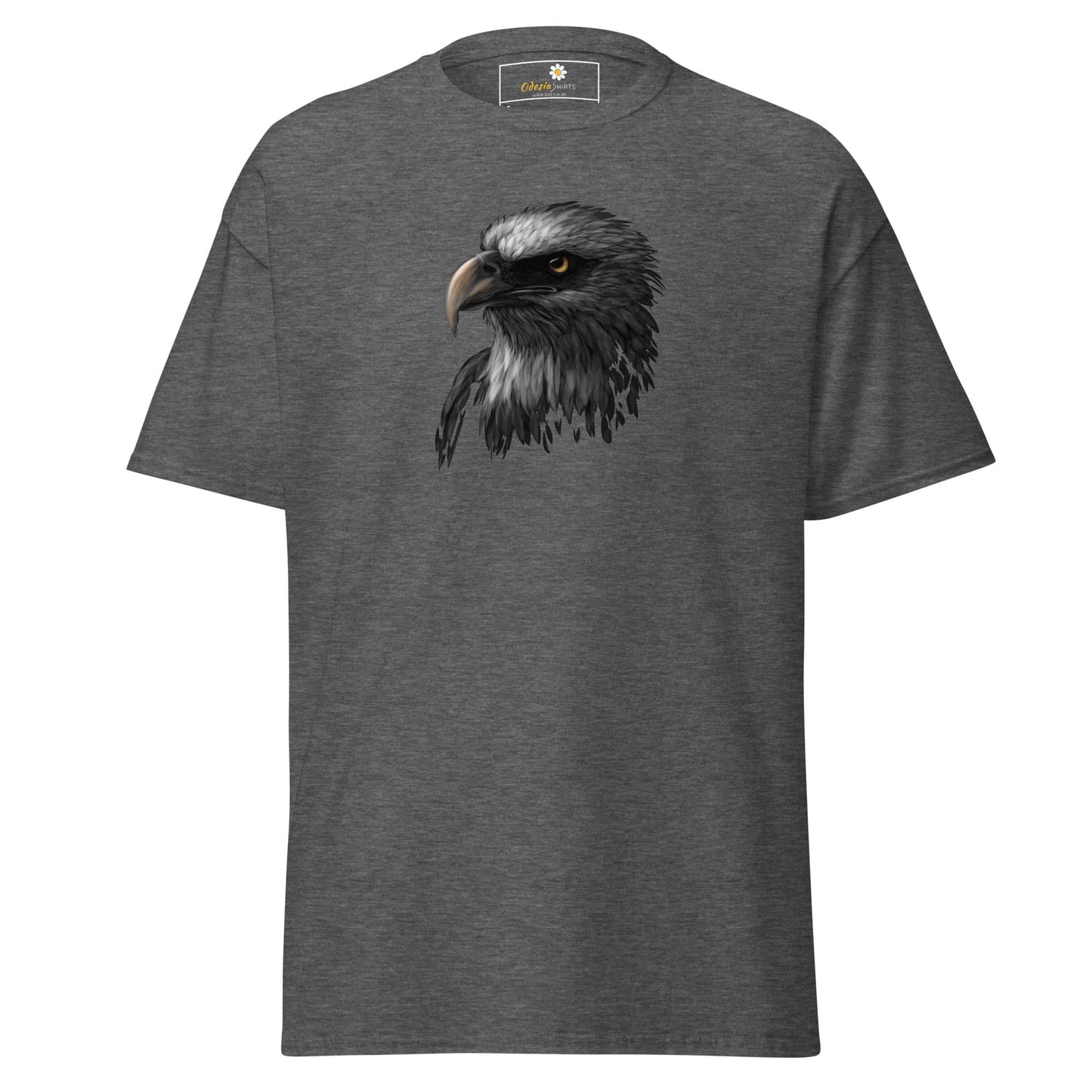 Unisex classic t-shirt - WILD LIFE EAGLE - REGULAR - Dark Heather / S