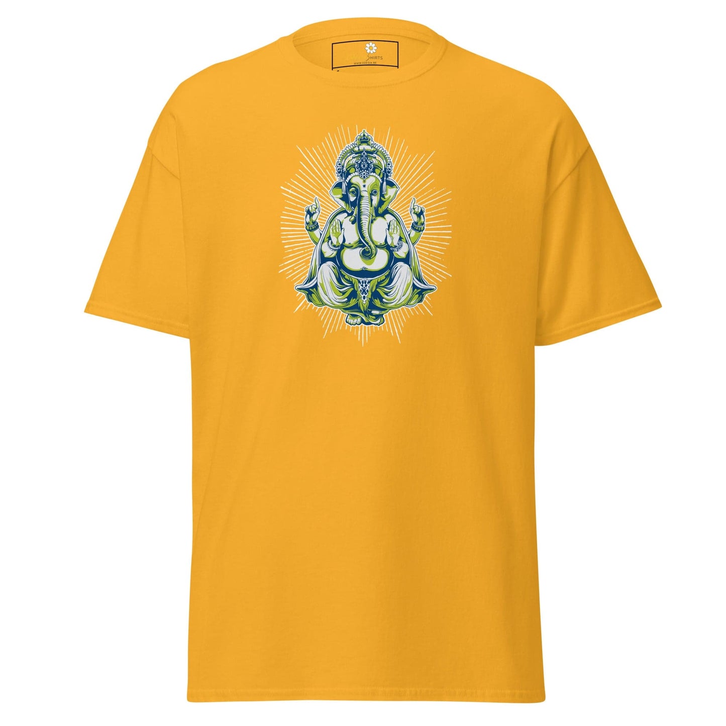 Unisex classic tee - SPIRITUAL GANESH - REGULAR - Gold / S