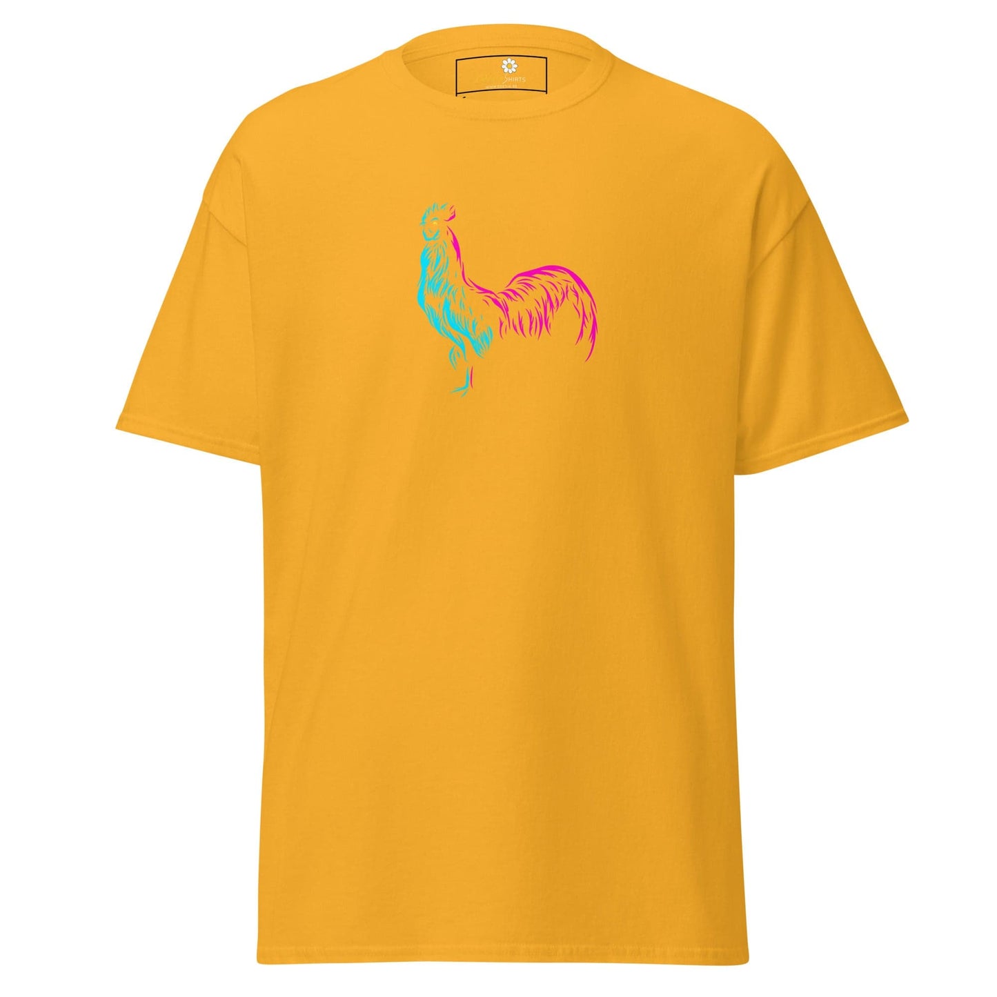 Unisex classic tee - ANIMALS COQ - REGULAR - Gold / S