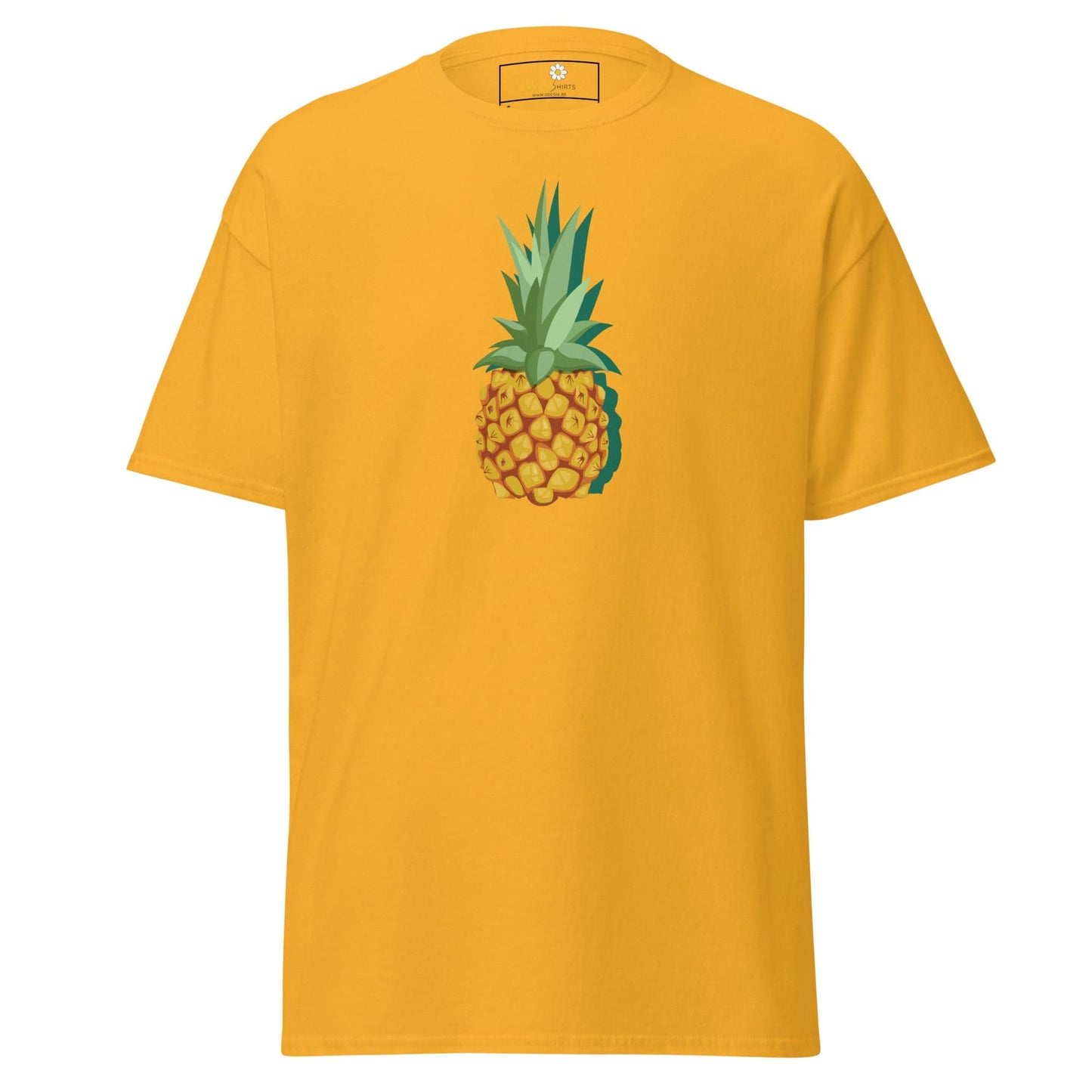 Unisex classic tee - SUMMER PINEAPPLE - REGULAR - Gold / S