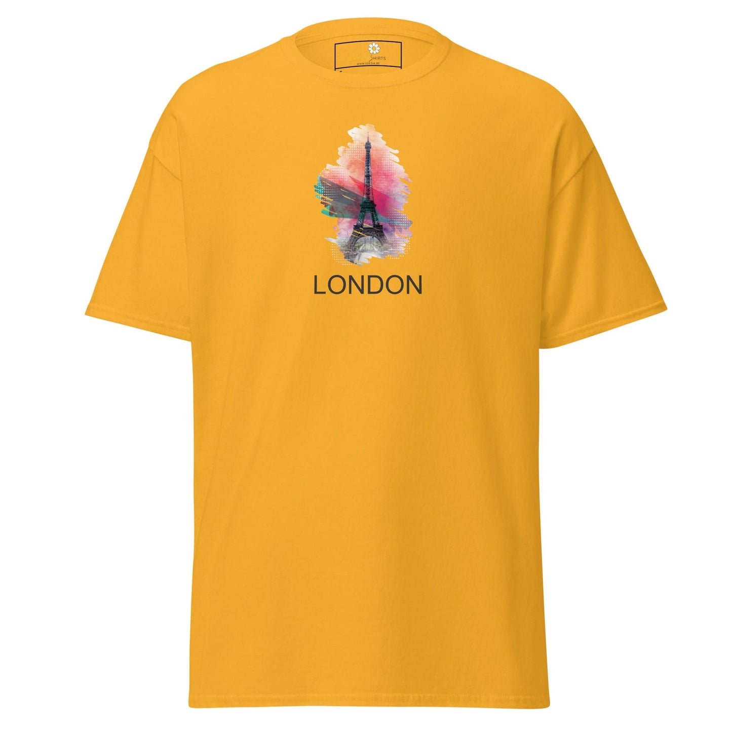 Unisex classic tee - COUNTRY LONDON PARIS - REGULAR - Gold / S