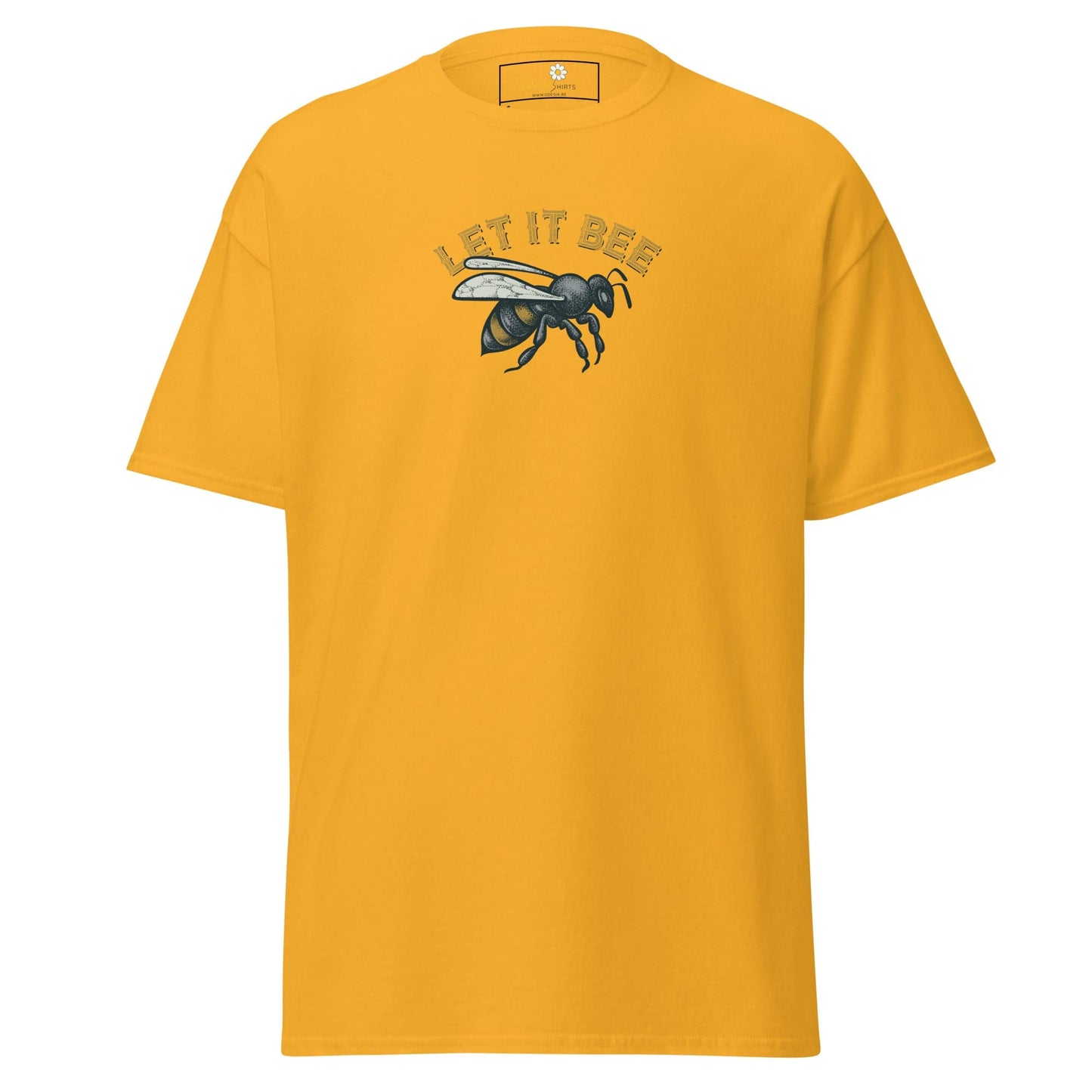 Unisex classic tee - ANIMALS MISC FUN BEE - REGULAR - Gold / S
