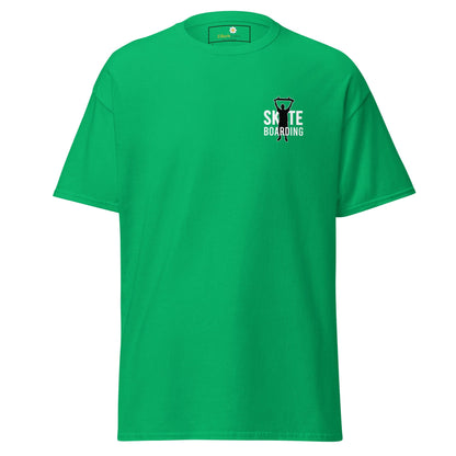 Unisex classic t-shirt - SPORT SKATEBOARDING - REGULAR - Irish Green / S