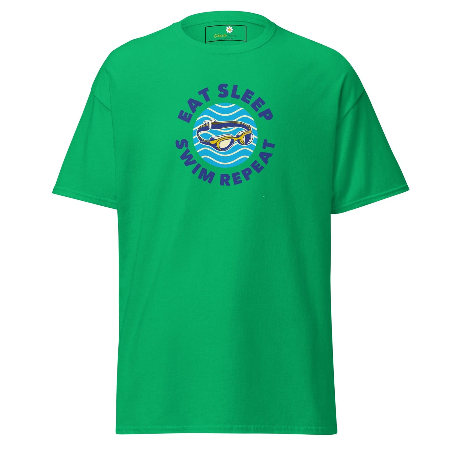 Unisex classic t-shirt - SPORT EAT SWIM SLEEP - REGULAR - Irish Green / S