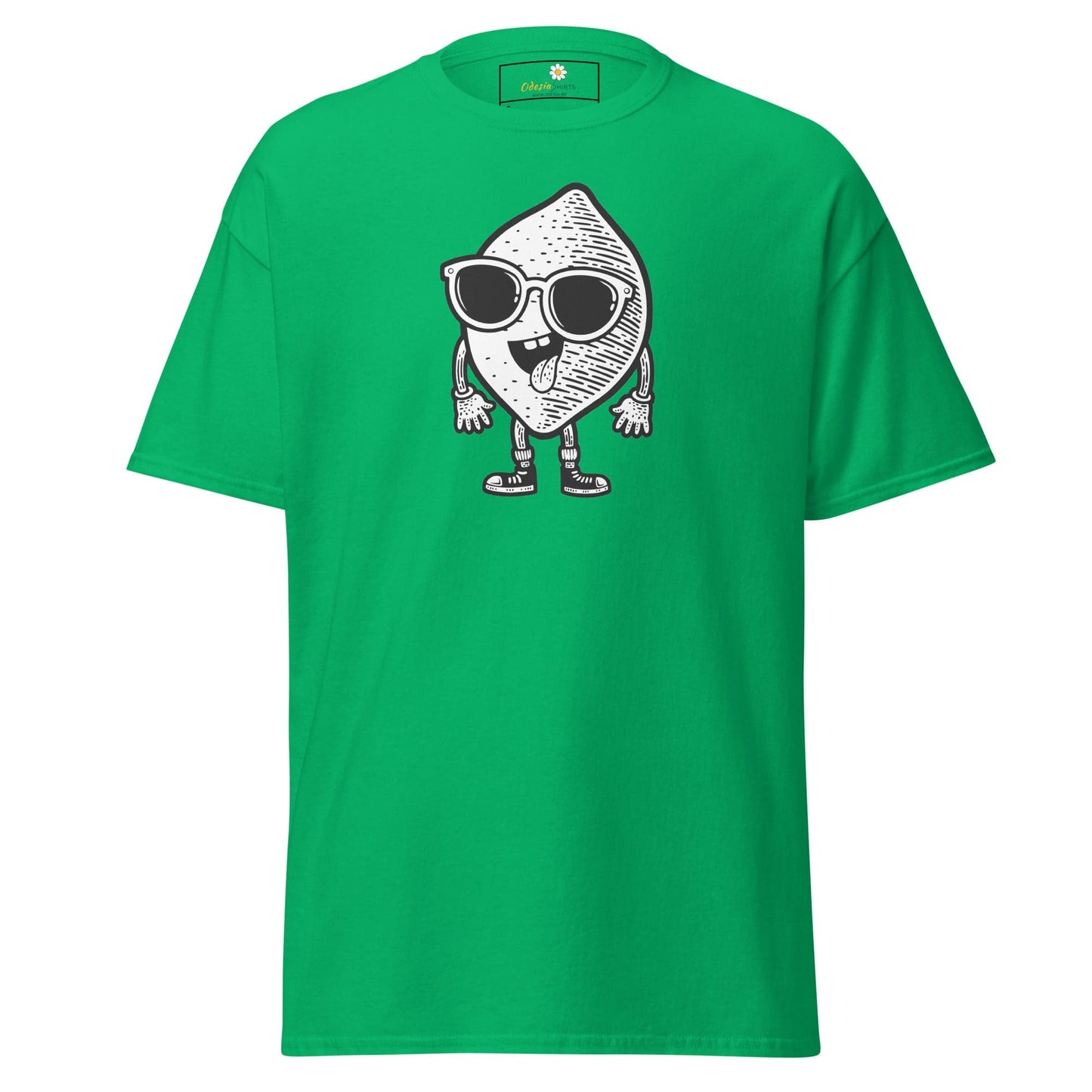Unisex classic t-shirt - FUN LEMON FACE - REGULAR - Irish Green / S