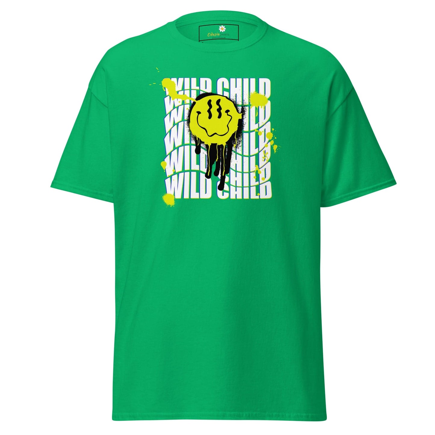 Unisex classic tee - MISC WILD CHILD SMILE - REGULAR - Irish Green / S