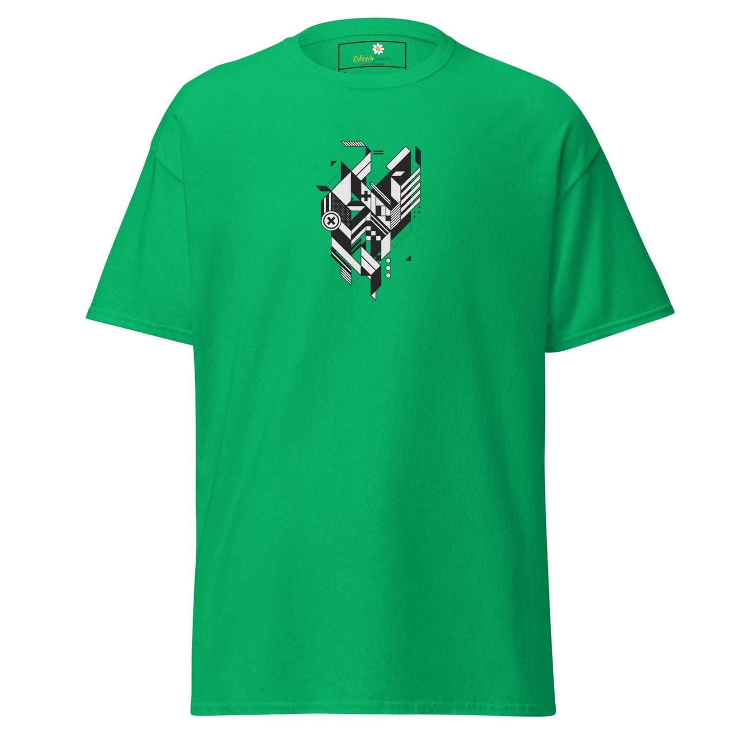 Unisex classic tee - ABSTRACT FIGURE - REGULAR - Irish Green / S