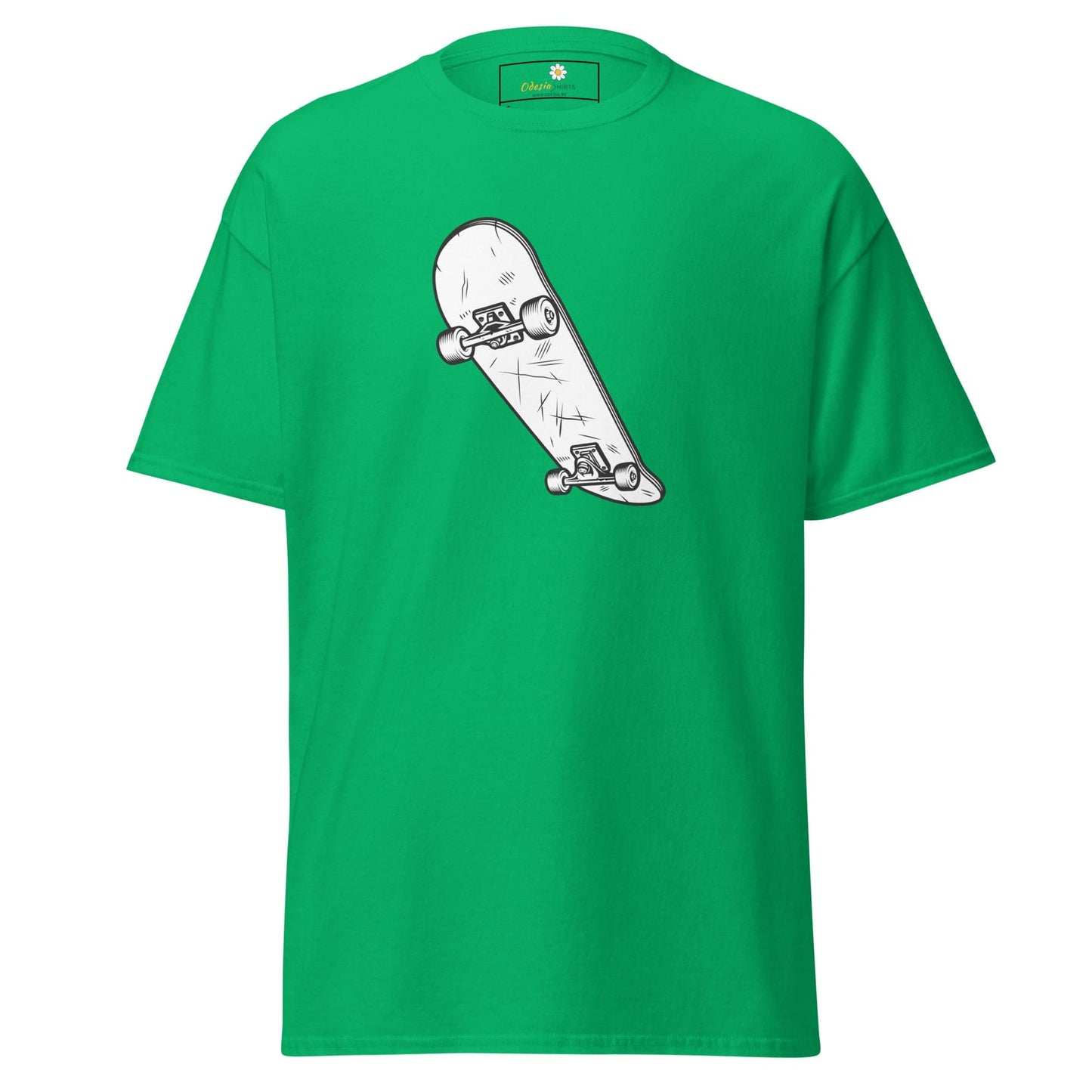 Unisex classic t-shirt - SPORT SKATEBOARD - REGULAR - Irish Green / S