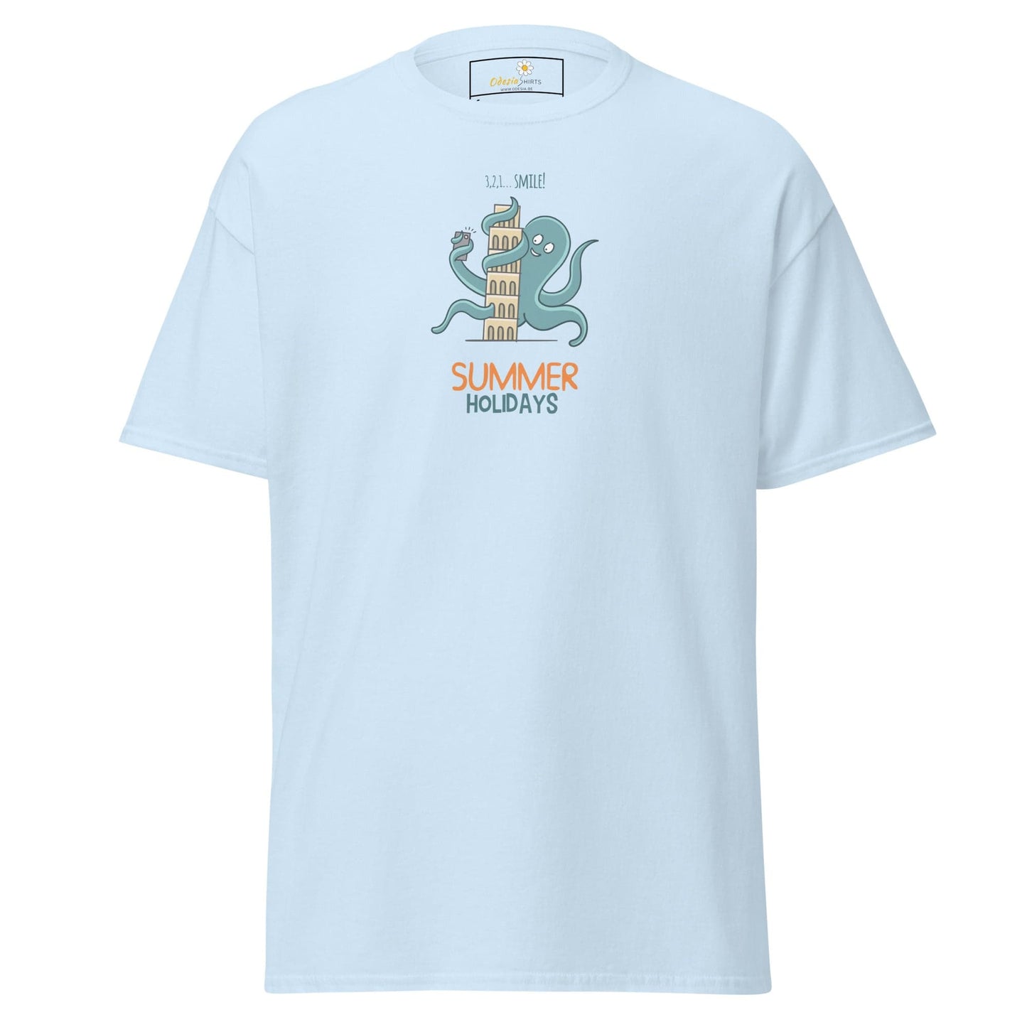 Unisex classic tee - SUMMER FUN HOLIDAYS - Light Blue / S