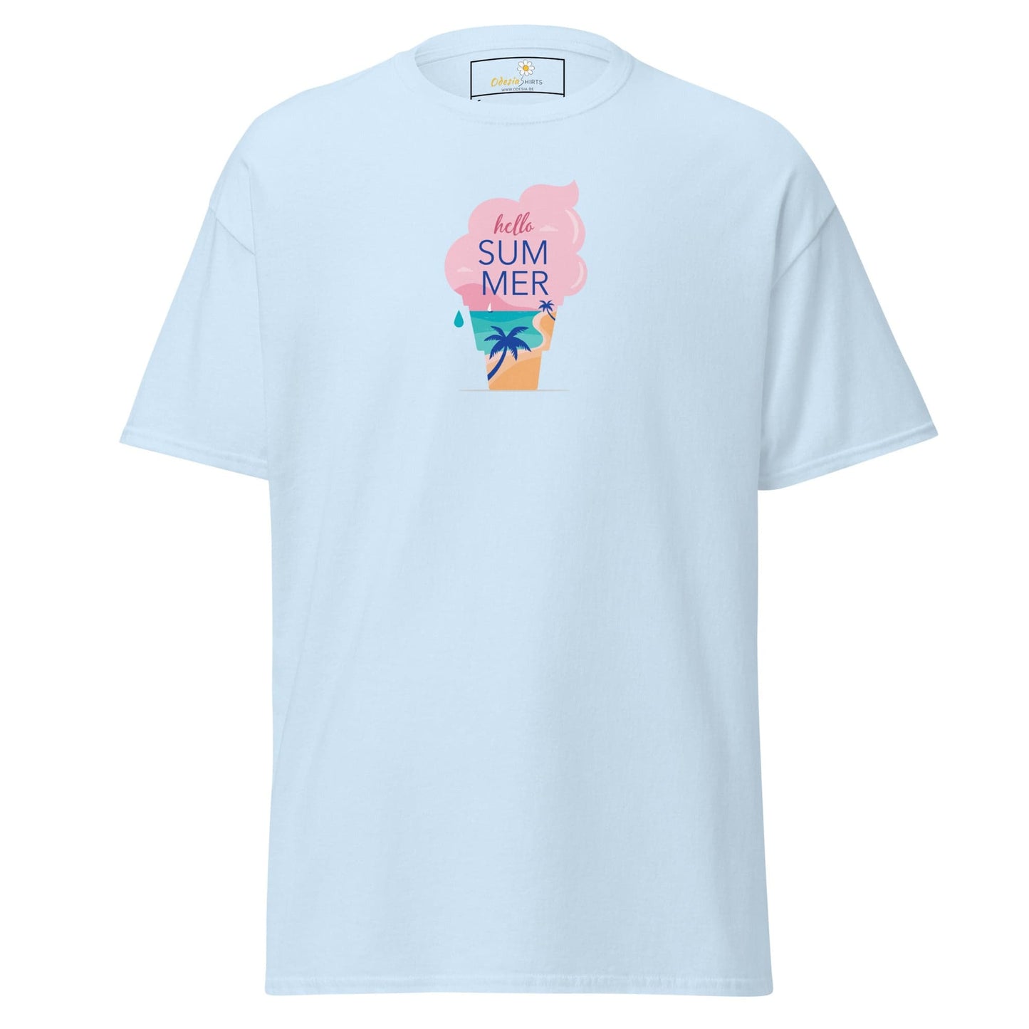Unisex classic tee - SUMMER MISC ICE - REGULAR - Light Blue / S