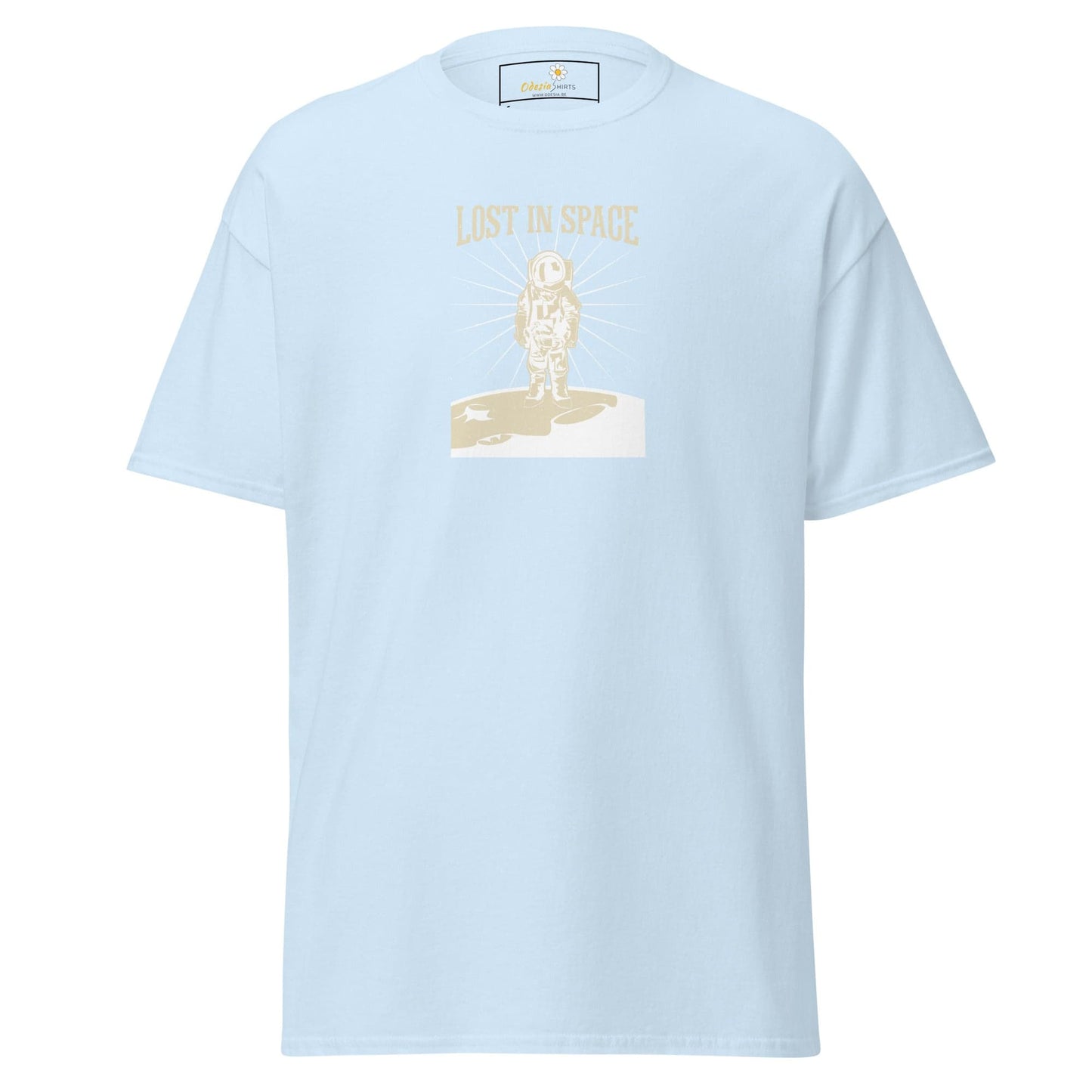 Unisex classic tee - ASTRONAUT LOST IN SPACE - REGULAR - Light Blue / S
