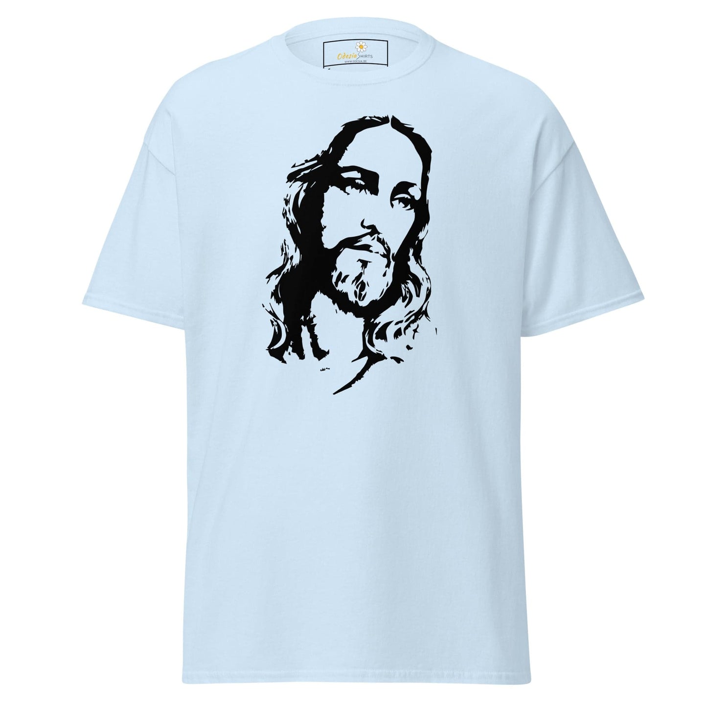 Unisex classic tee - SPIRITUAL JESUS - REGULAR - Light Blue / S