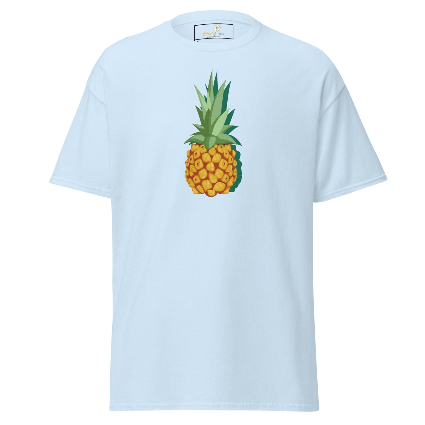 Unisex classic tee - SUMMER PINEAPPLE - REGULAR - Light Blue / S