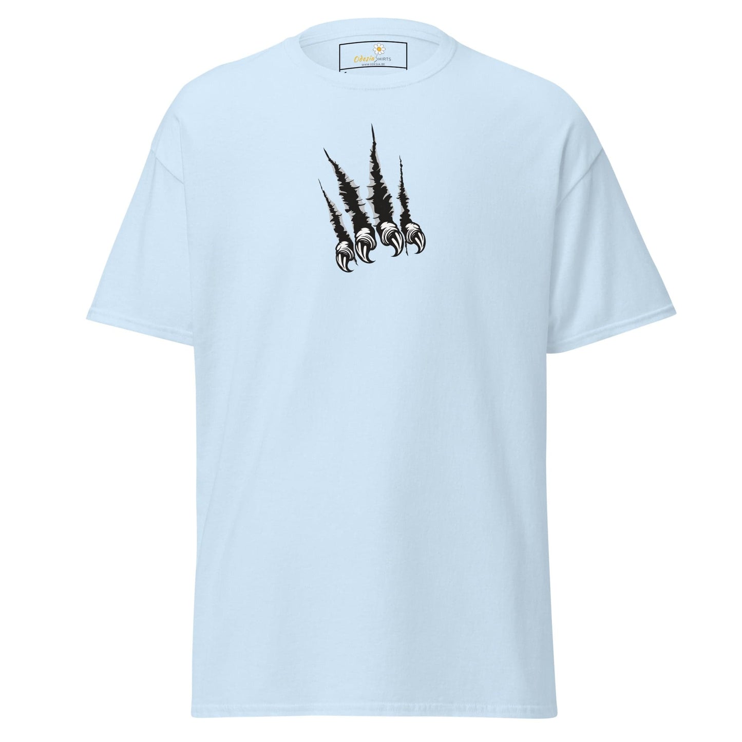 Unisex classic tee - WILD LIFE CLAWS - REGULAR - Light Blue / S
