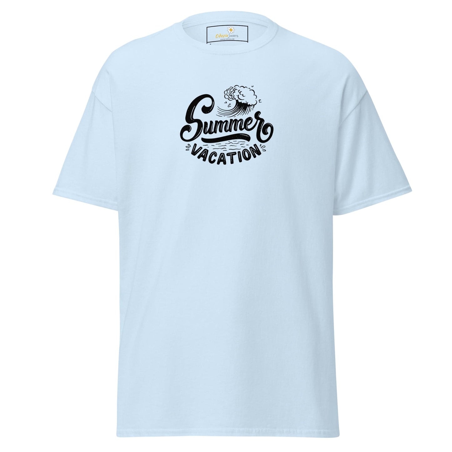 Unisex classic tee - SUMMER VACATION - REGULAR - Light Blue / S