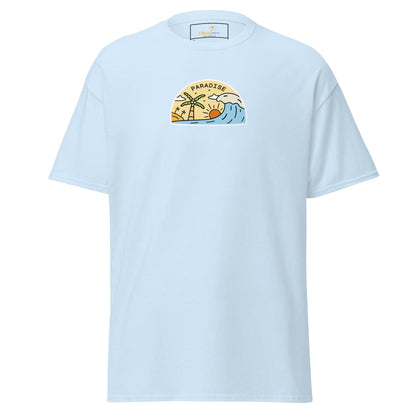 Unisex classic tee - SUMMER ISLAND PARADISE - REGULAR - Light Blue / S