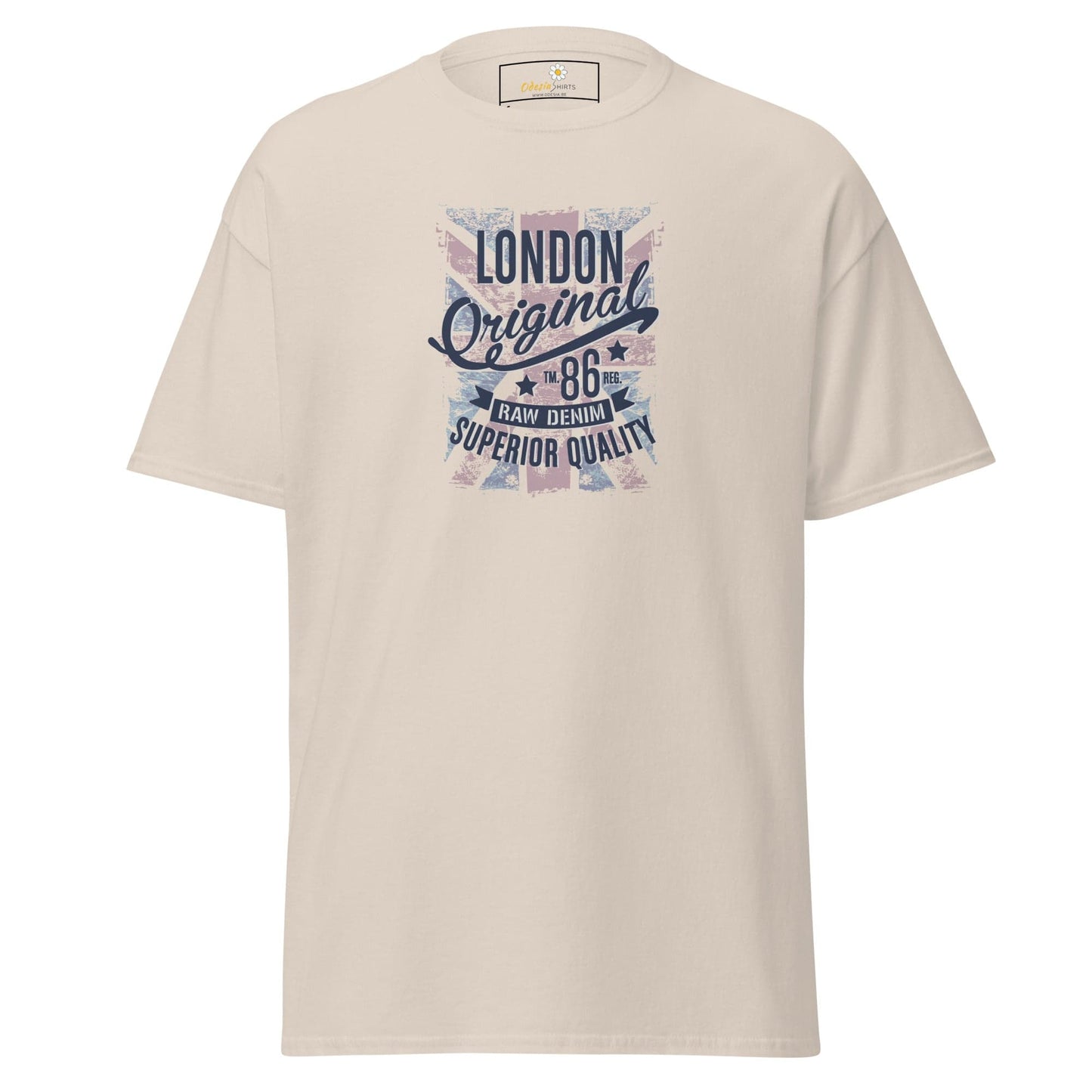 Unisex classic t-shirt - COUNTRY VINTAGE UK LONDON - REGULAR - Natural / S