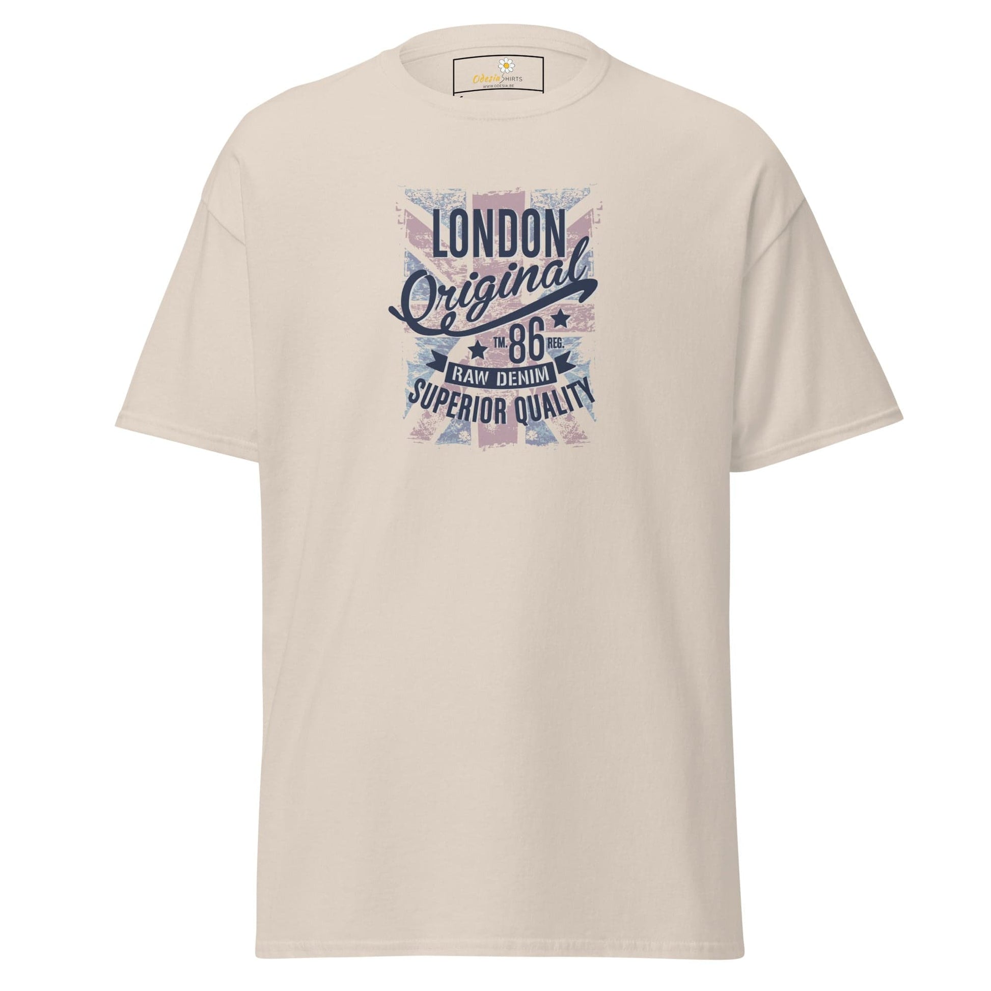 Unisex classic t-shirt - COUNTRY VINTAGE UK LONDON - REGULAR - Natural / S