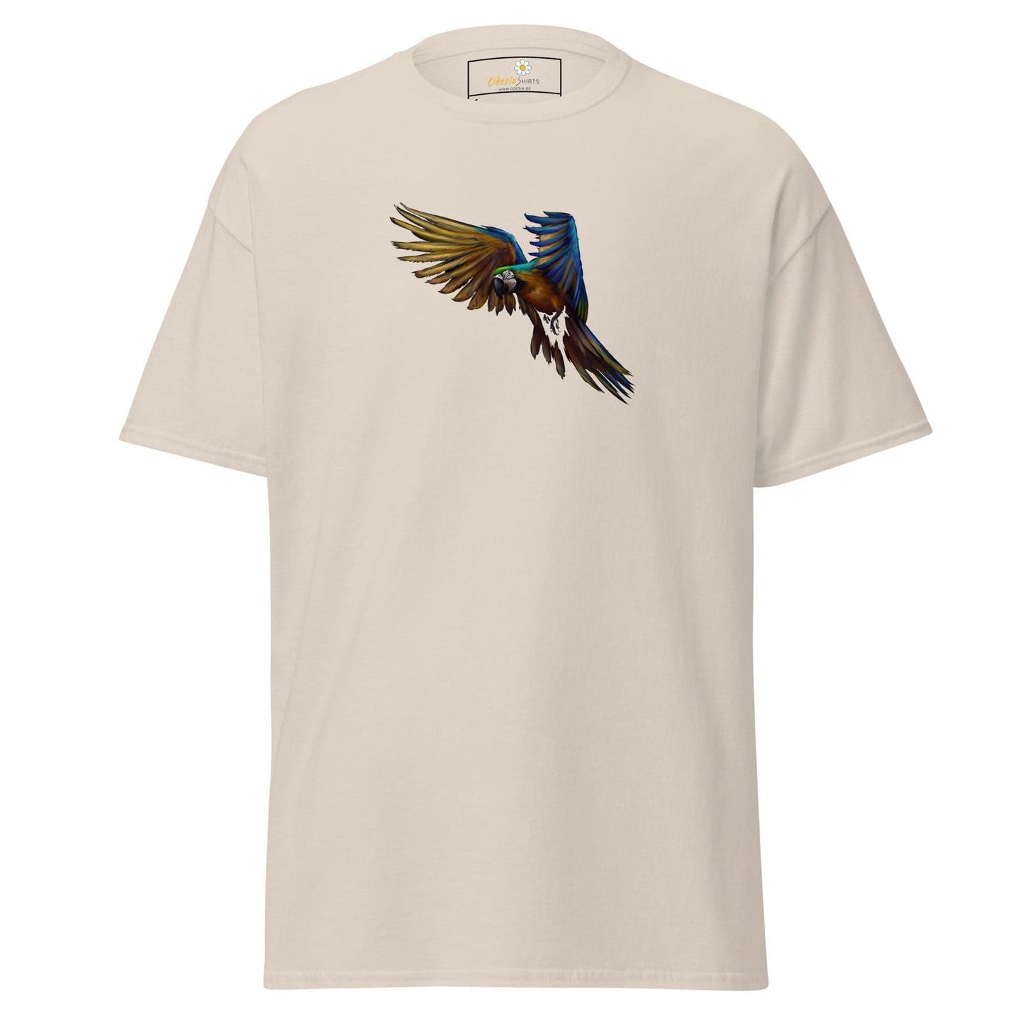 Unisex classic tee - WILD LIFE PARROT - REGULAR - Natural / S
