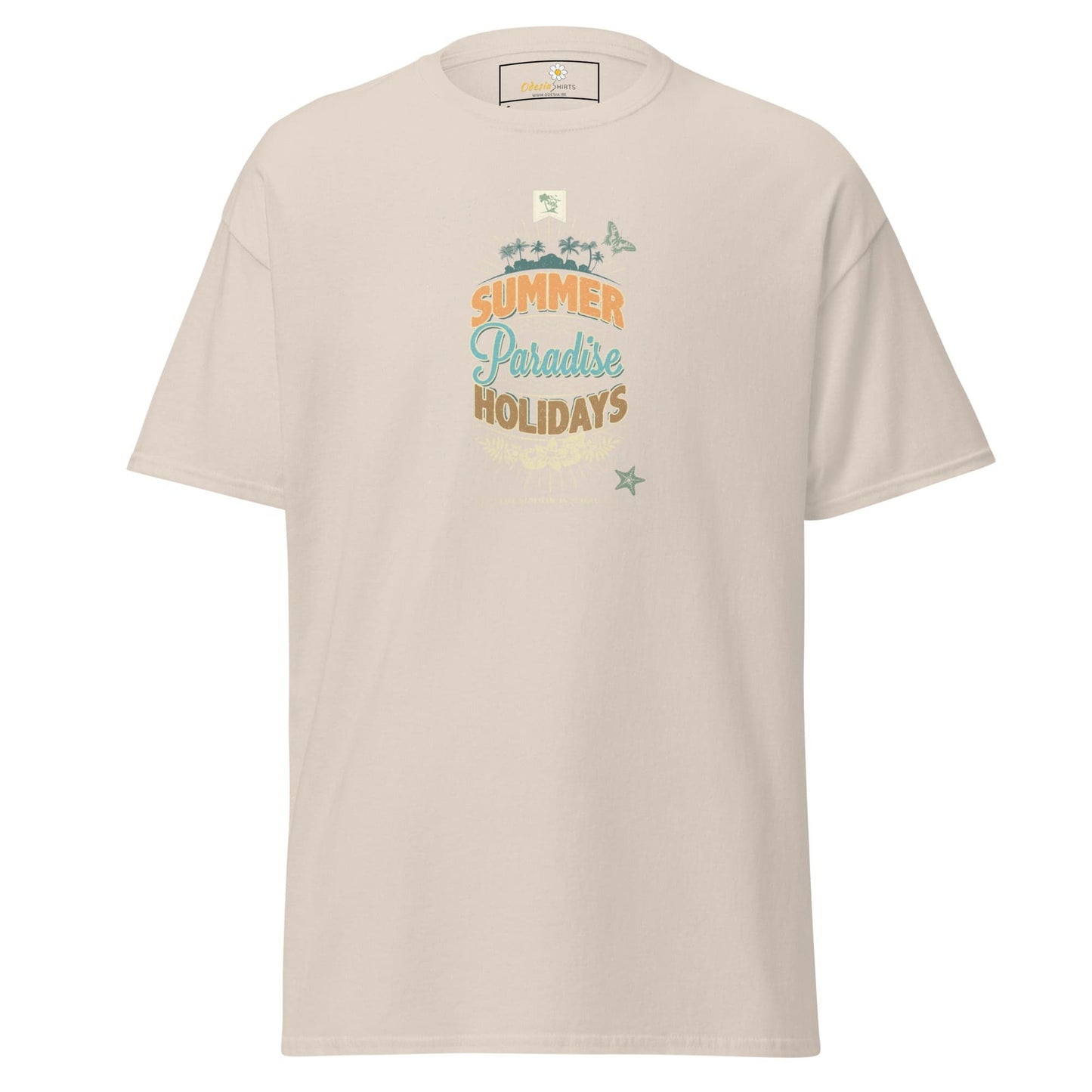 Unisex classic tee - SUMMER PARADISE - REGULAR - Natural / S