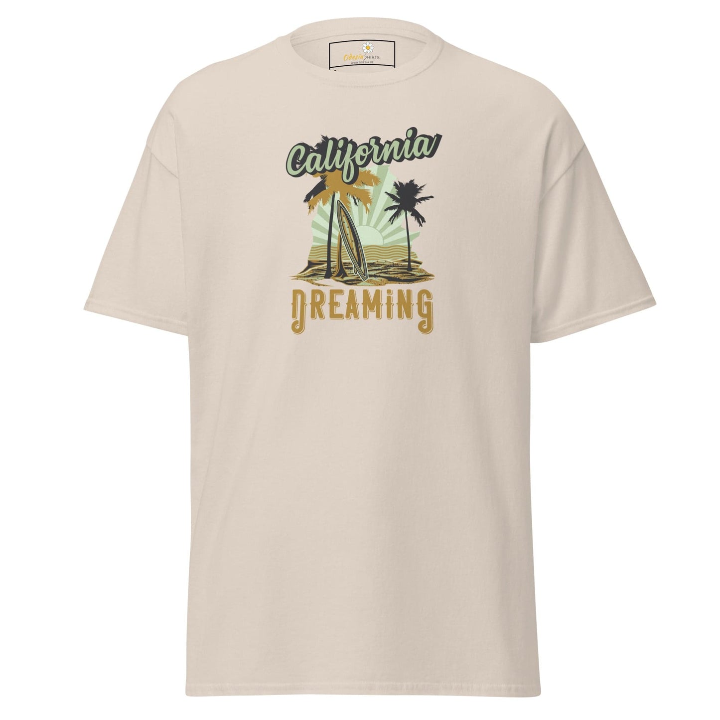 Unisex classic t-shirt - SUMMER CALIFORNIA DREAM - REGULAR - Natural / S