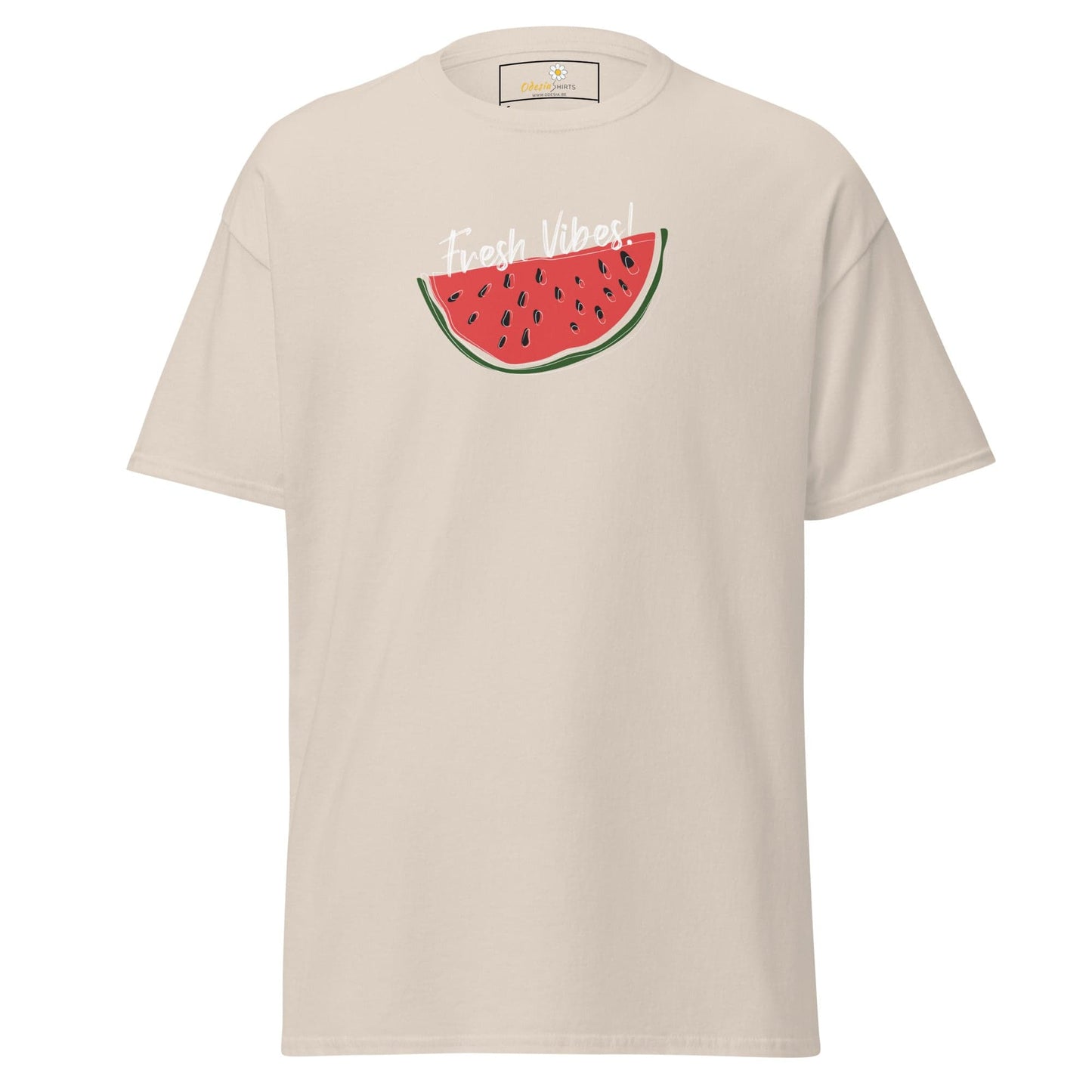 Unisex classic tee - SUMMER FRESH VIBES - REGULAR - Natural / S