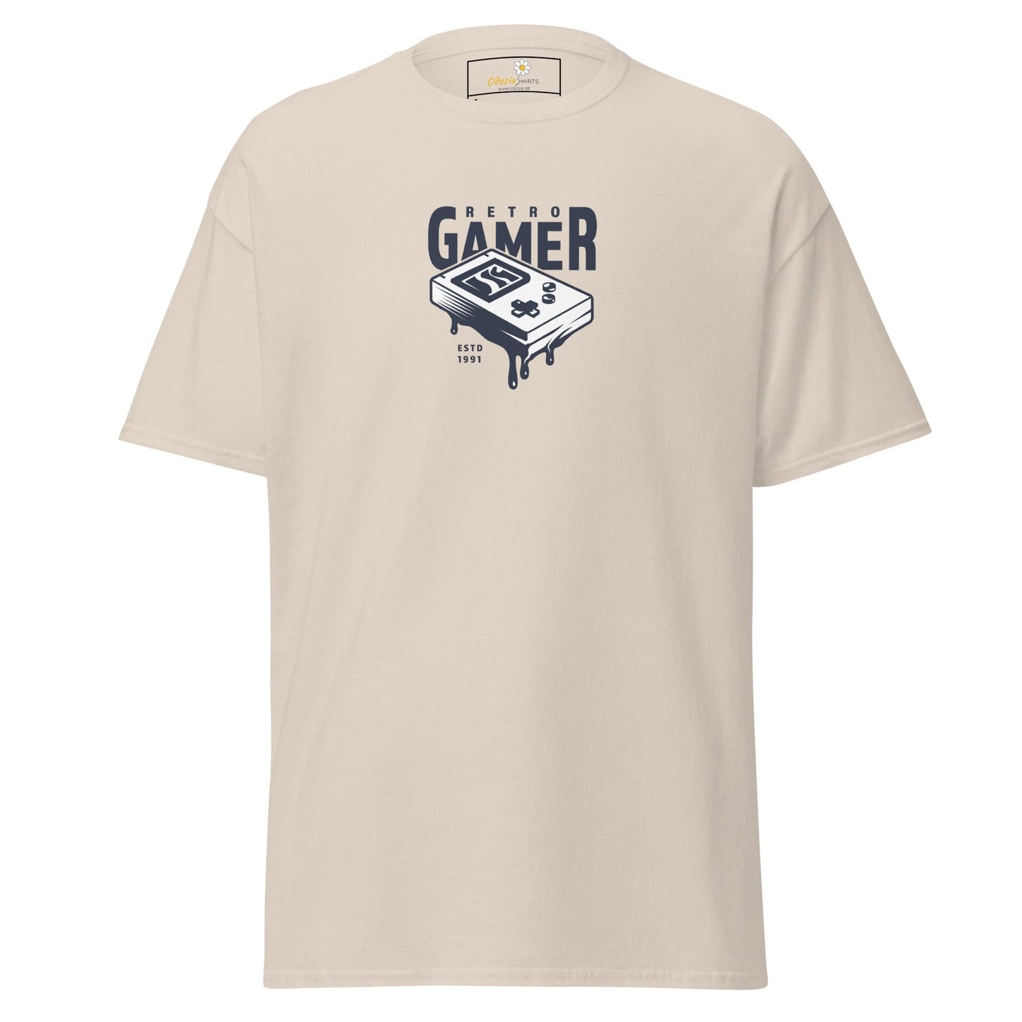 Unisex classic tee - IT RETRO GAMER - REGULAR - Natural / S