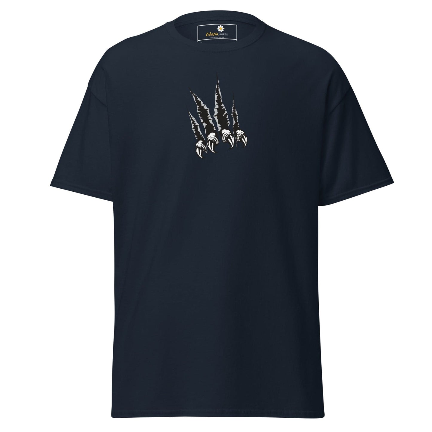 Unisex classic tee - WILD LIFE CLAWS - REGULAR - Navy / S
