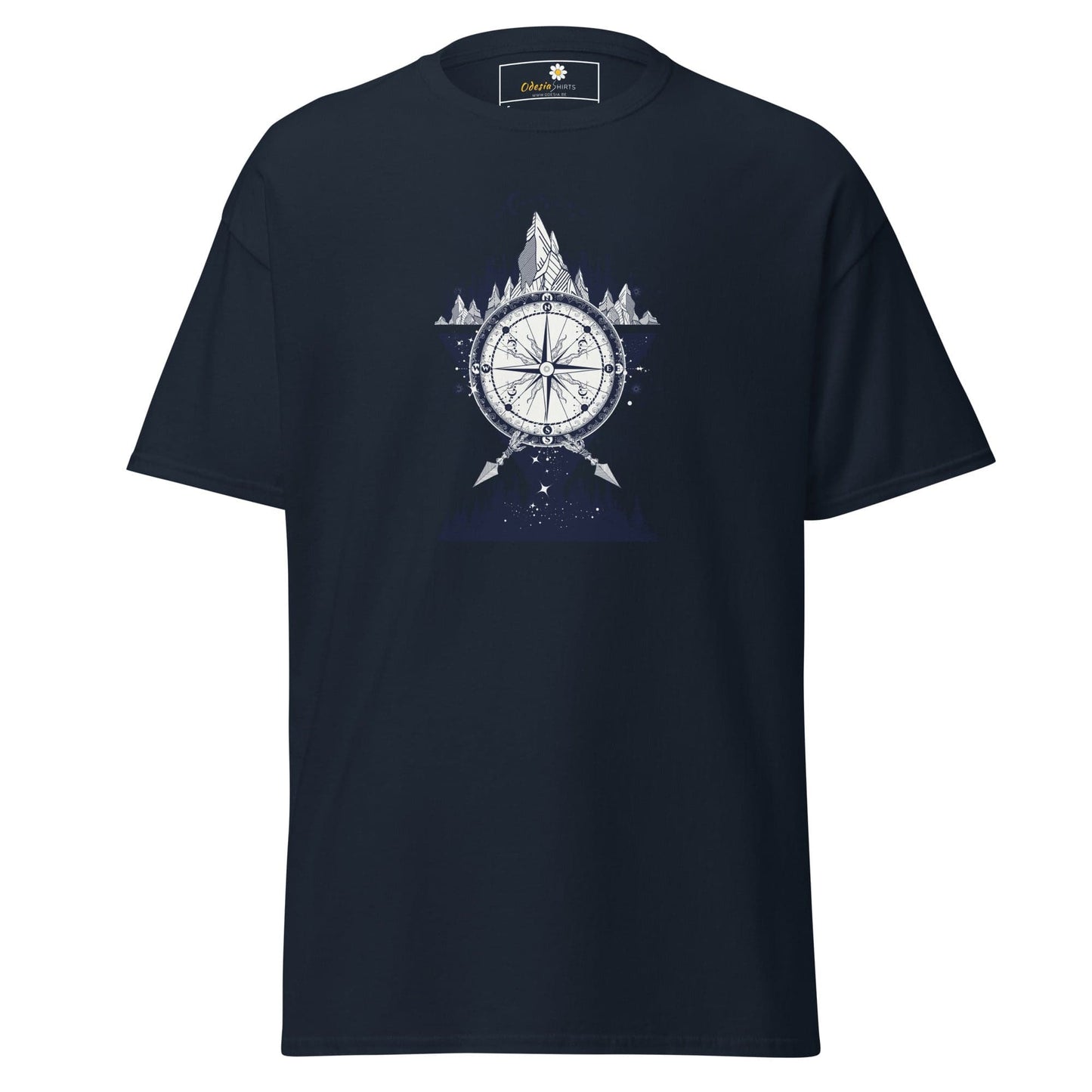 Unisex classic t-shirt - MYSTIC DIRECTIONS - REGULAR - Navy / S