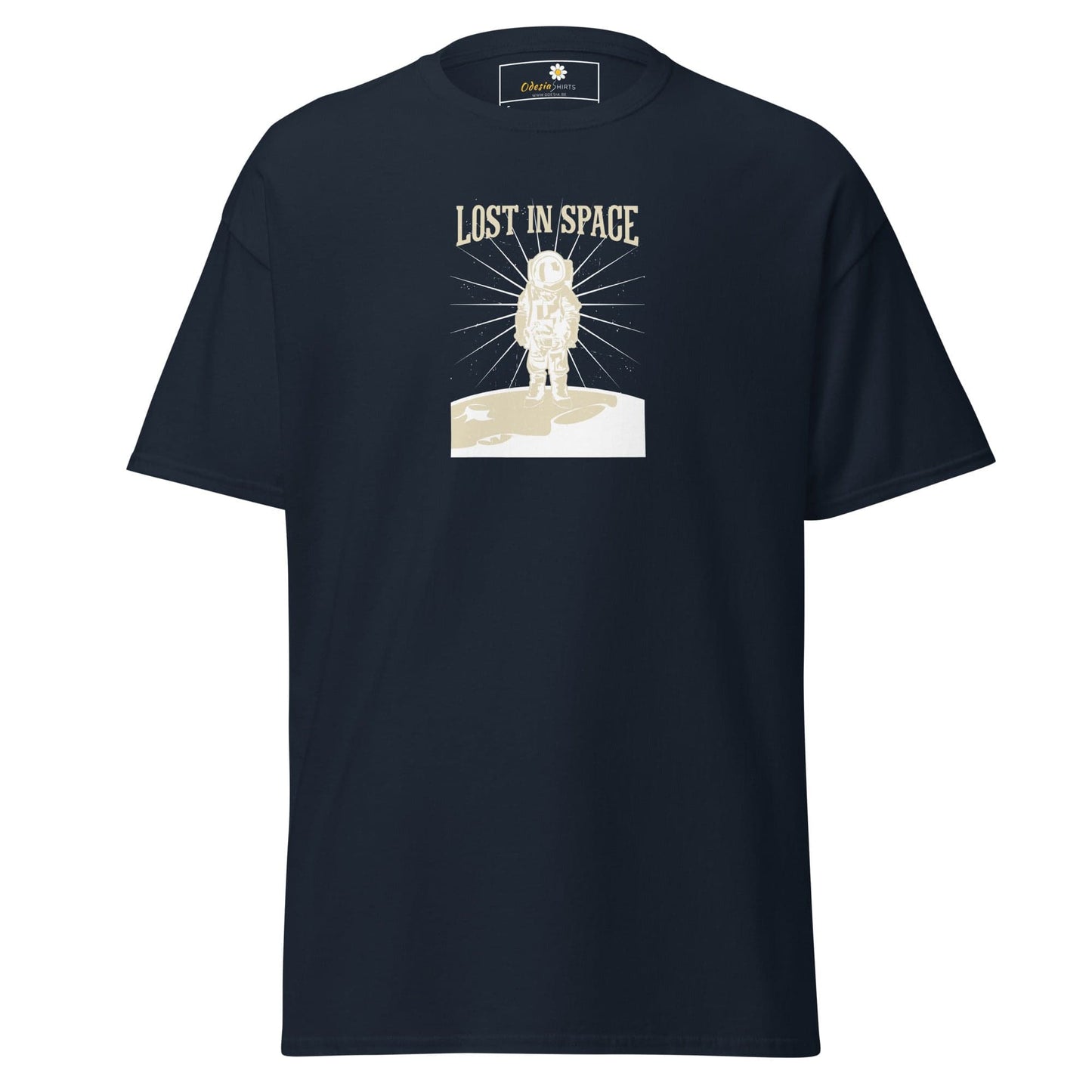 Unisex classic tee - ASTRONAUT LOST IN SPACE - REGULAR - Navy / S