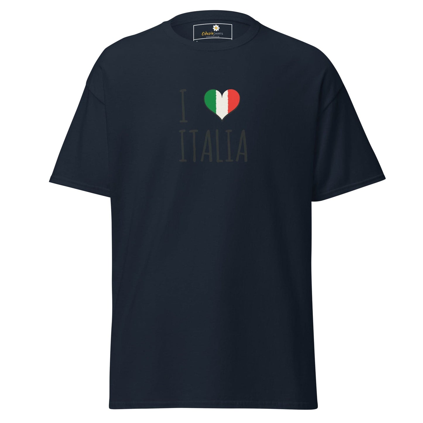 Unisex classic tee - COUNTRY I LOVE ITALY - REGULAR - Navy / S