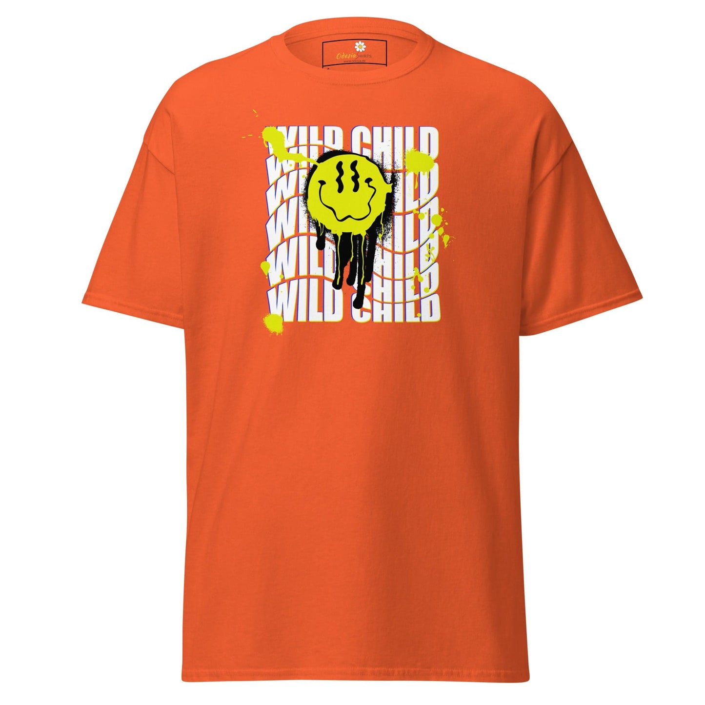 Unisex classic tee - MISC WILD CHILD SMILE - REGULAR - Orange / S