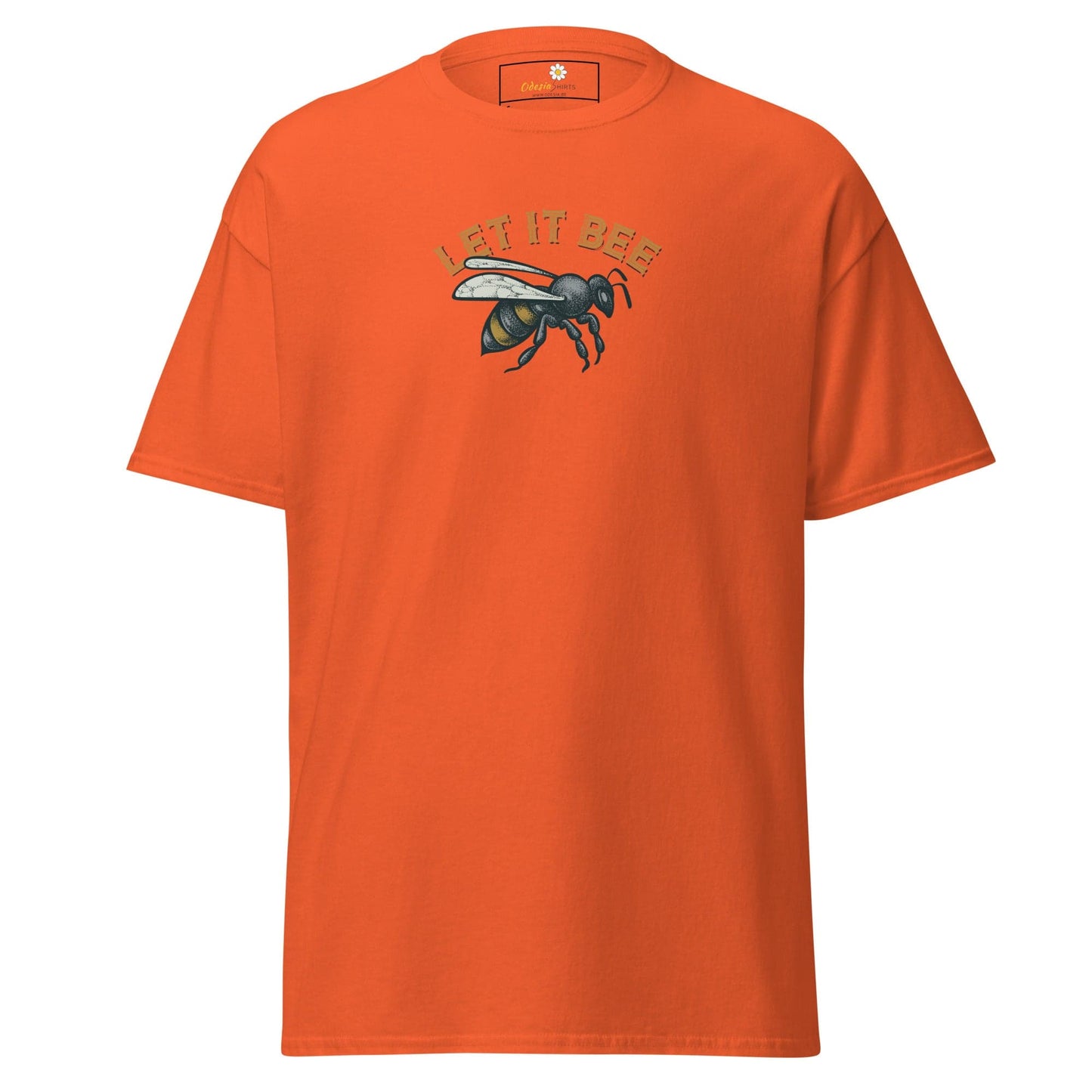 Unisex classic tee - ANIMALS MISC FUN BEE - REGULAR - Orange / S