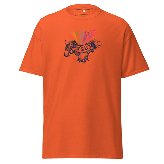 Unisex classic tee - IT COLORFUL GAMER - REGULAR - Orange / S