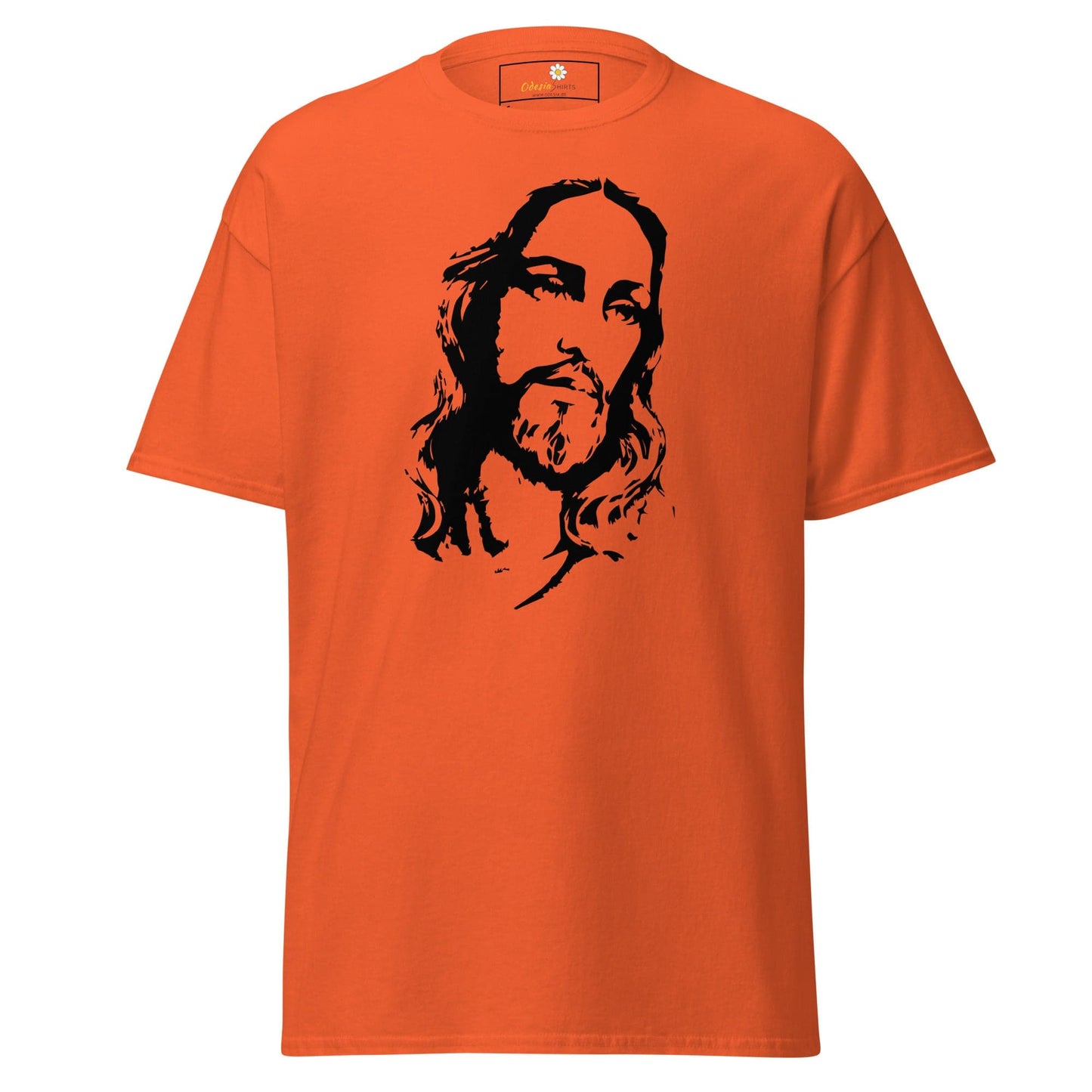 Unisex classic tee - SPIRITUAL JESUS - REGULAR - Orange / S
