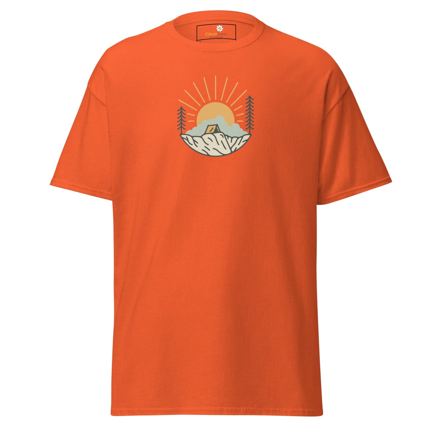 Unisex classic tee - MISC SUNNY CIRCLE - REGULAR - Orange / S