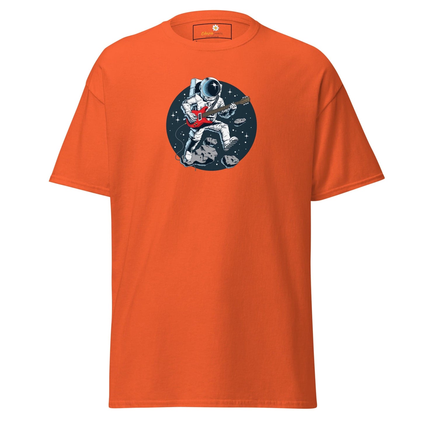 Unisex classic tee - ASTRONAUT MUSIC ROCK - REGULAR - Orange / S