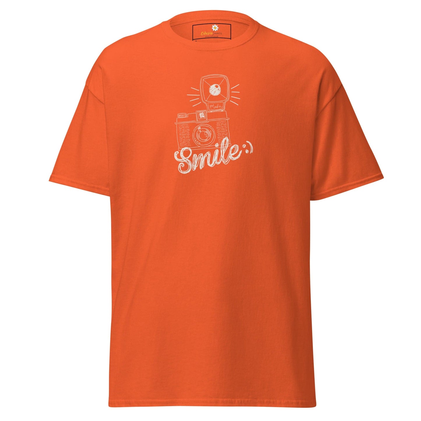 Unisex classic tee - MISC SMILE - REGULAR - Orange / S