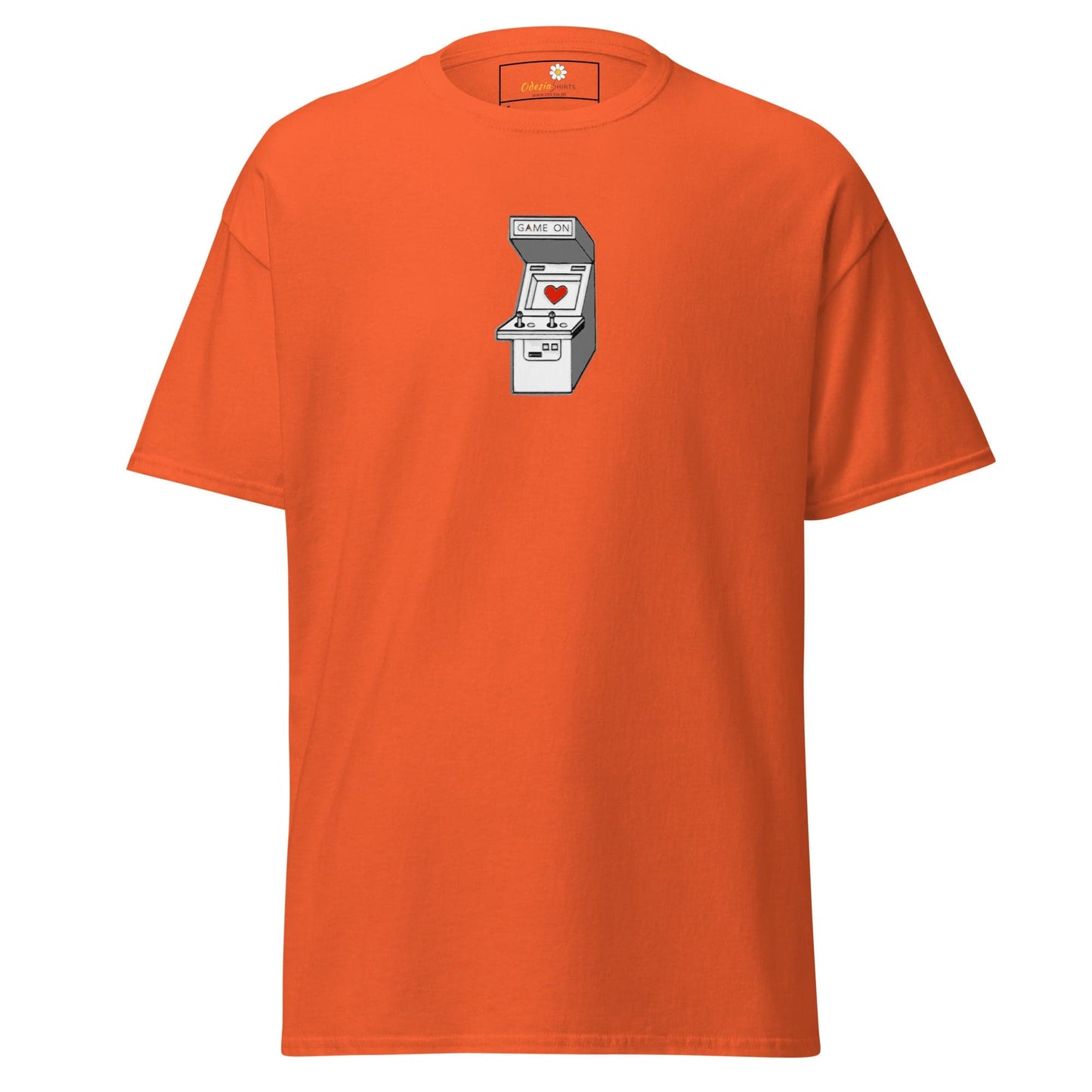 Unisex classic tee - IT ARCADE GAME - REGULAR - Orange / S