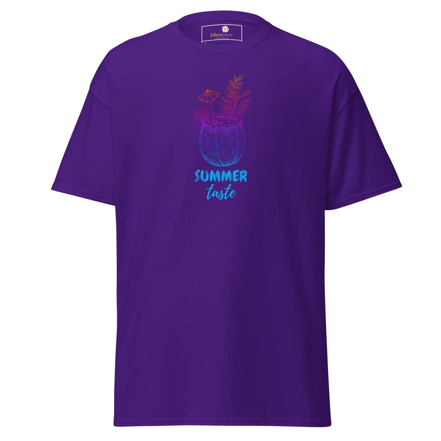 Unisex classic t-shirt - SUMMER MISC TASTE - REGULAR - Purple / S