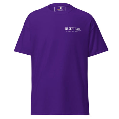 Unisex classic t-shirt - SPORT BASKETBALL - REGULAR - Purple / S