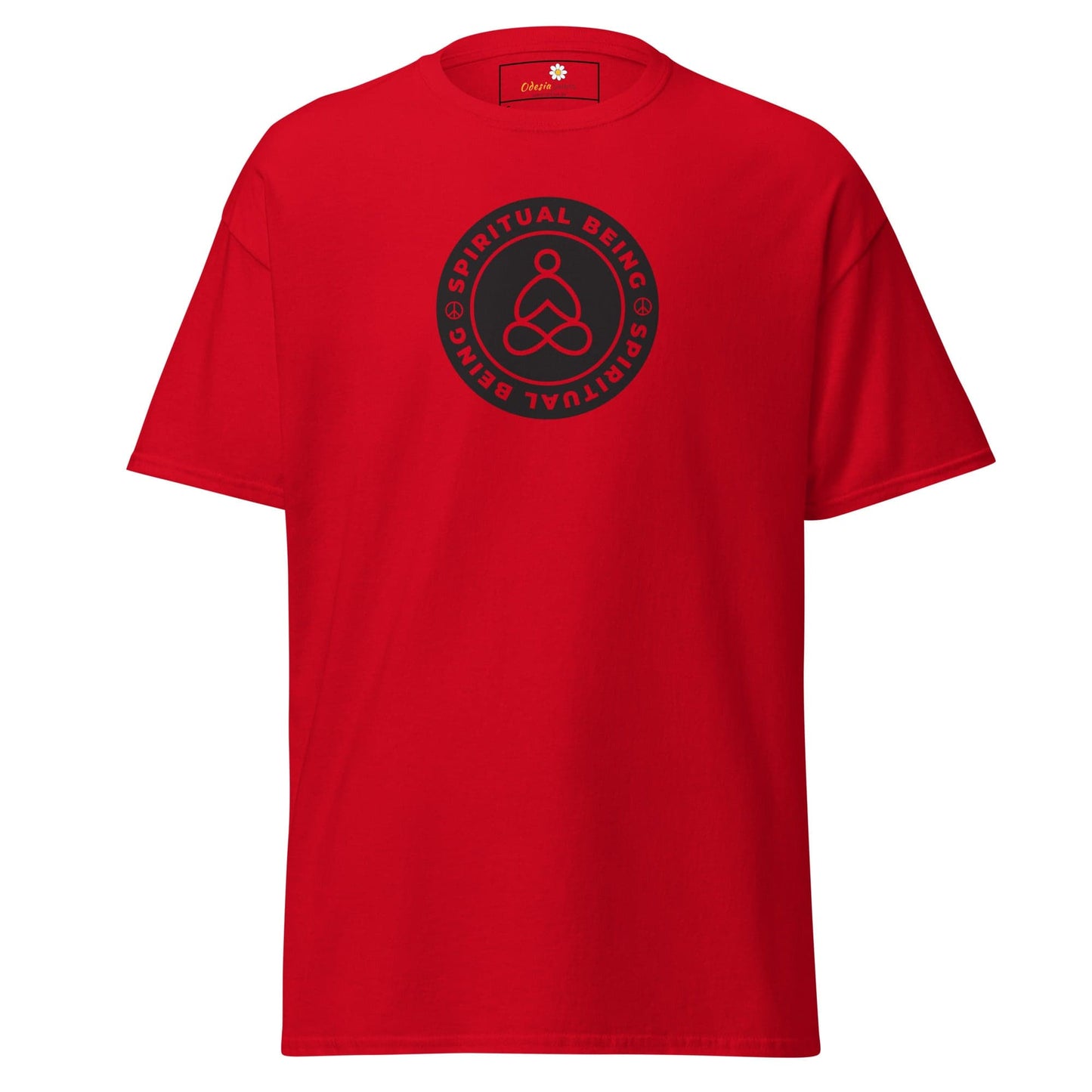 Unisex classic tee - SPIRITUAL BEING - REGULAR - Red / S