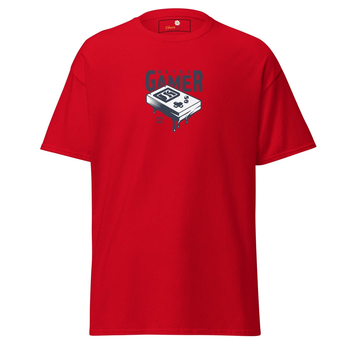 Unisex classic tee - IT RETRO GAMER - REGULAR - Red / S