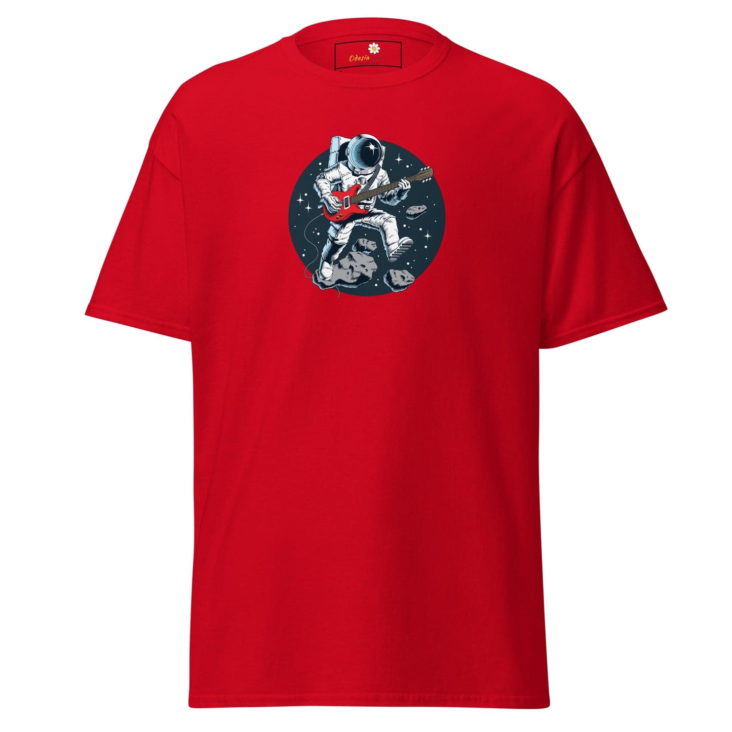Unisex classic tee - ASTRONAUT MUSIC ROCK - REGULAR - Red / S
