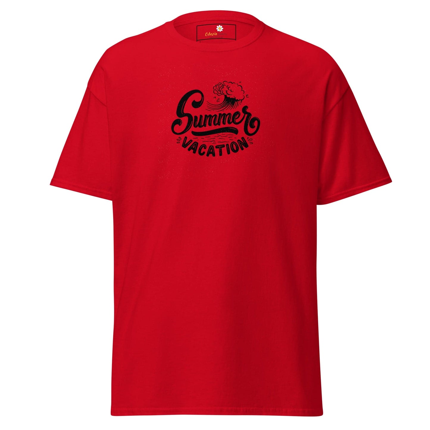 Unisex classic tee - SUMMER VACATION - REGULAR - Red / S