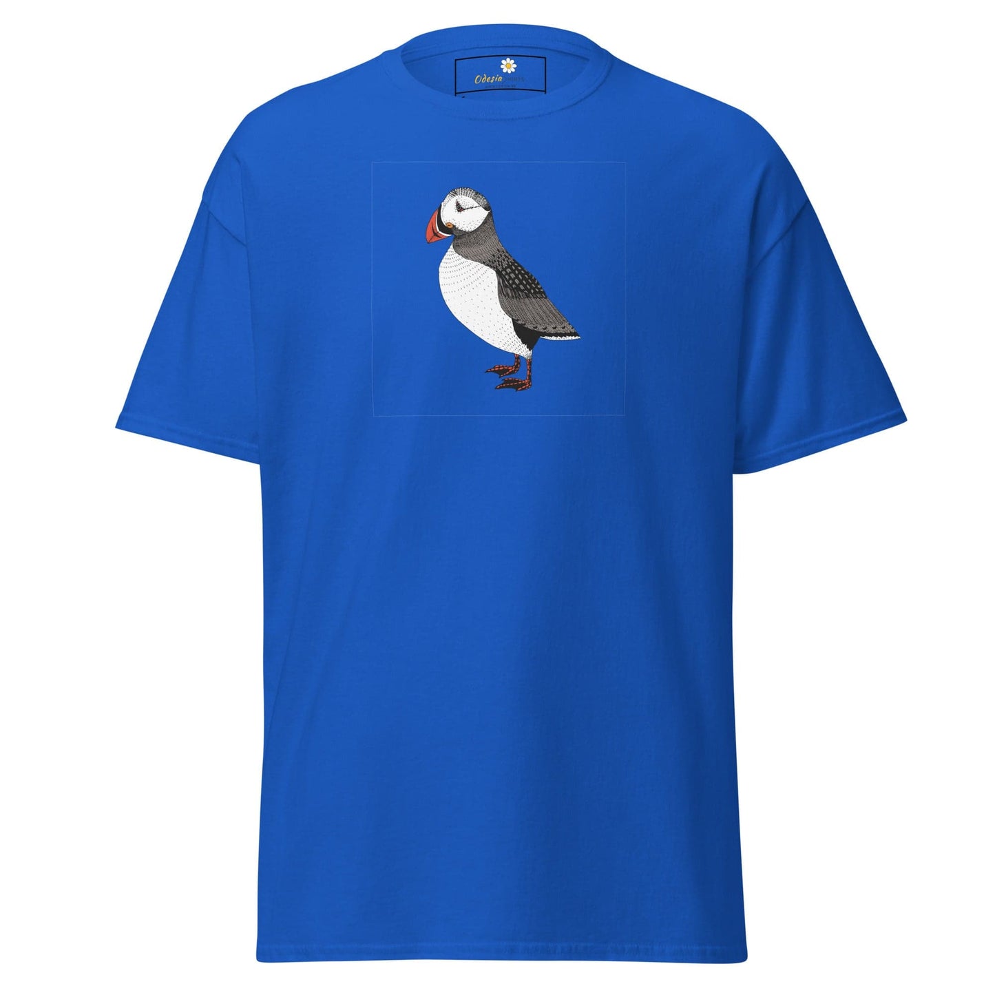 Unisex classic tee - WILD LIFE WALKING BIRD - REGULAR - Royal / S