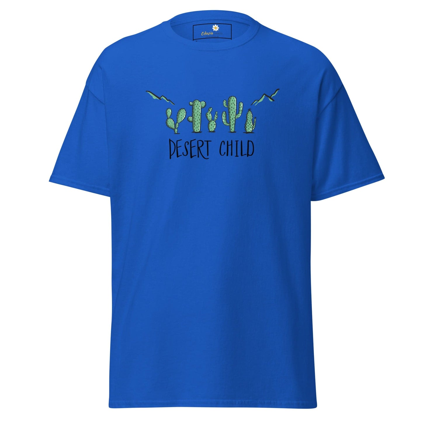 Unisex classic t-shirt - SUMMER DESERT CHILD - REGULAR - Royal / S